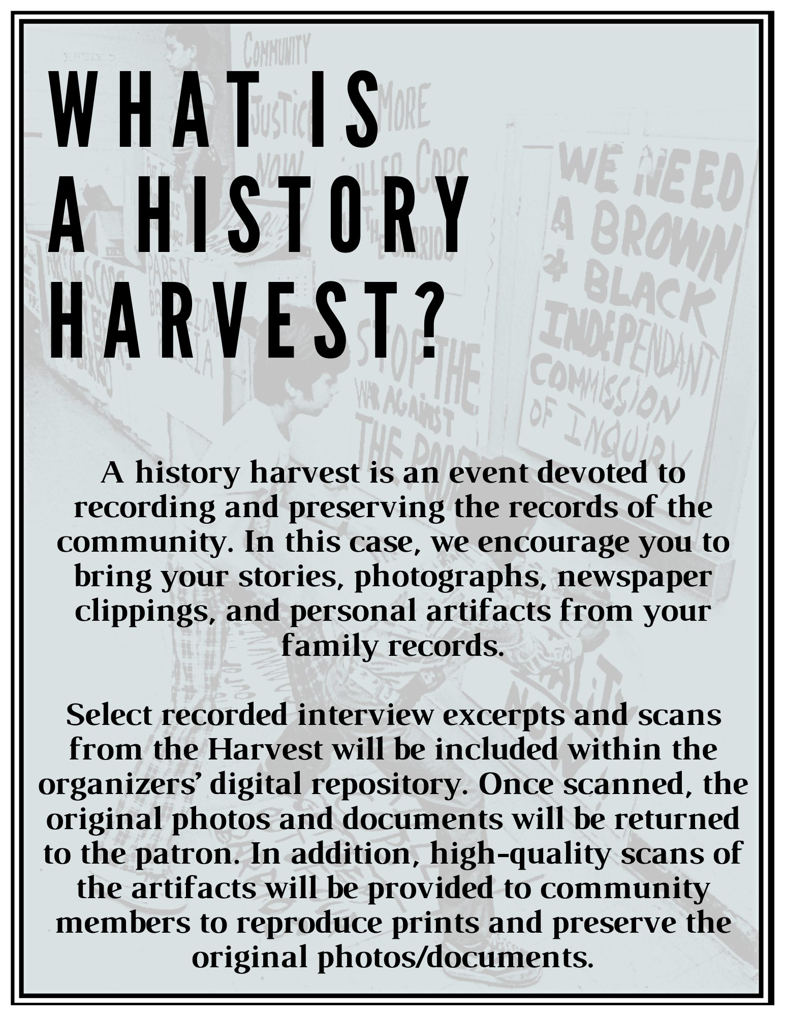 You are currently viewing Bayou City Policing History Harvest Day Screening in Houston June 1st 2024 /updated*